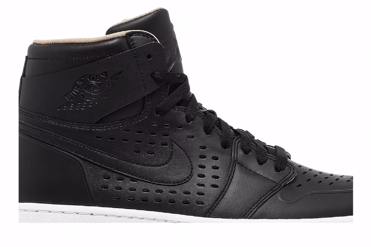 Air Jordan 1 High Black Vachetta Tan, view 3