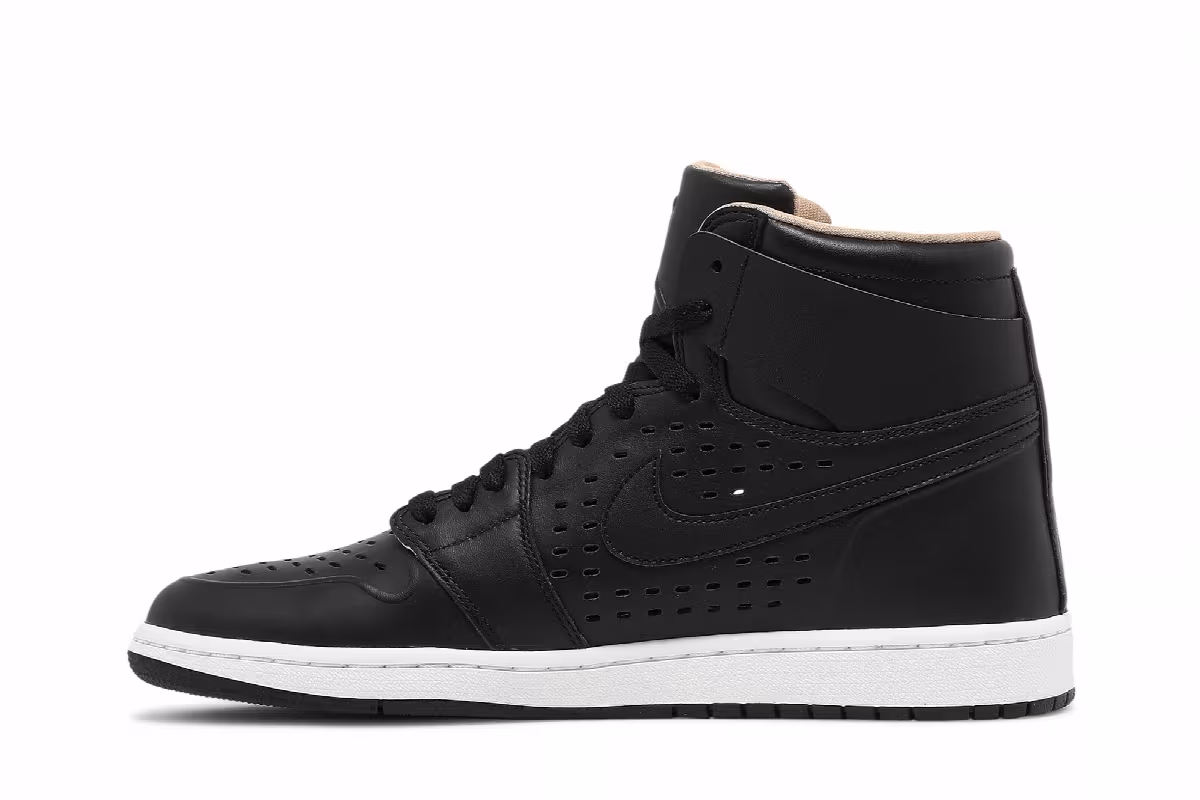 Air Jordan 1 High Black Vachetta Tan, view 4