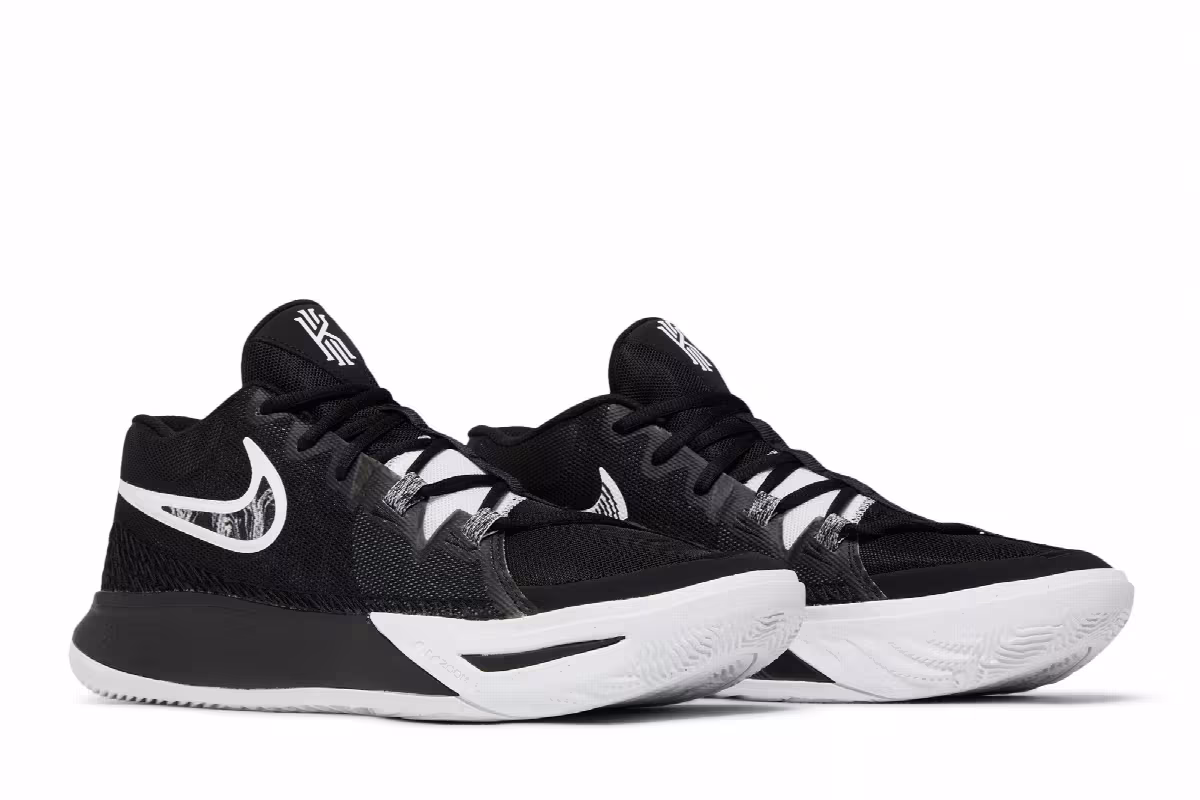 Nike Kyrie Flytrap 6 Black White, view 9