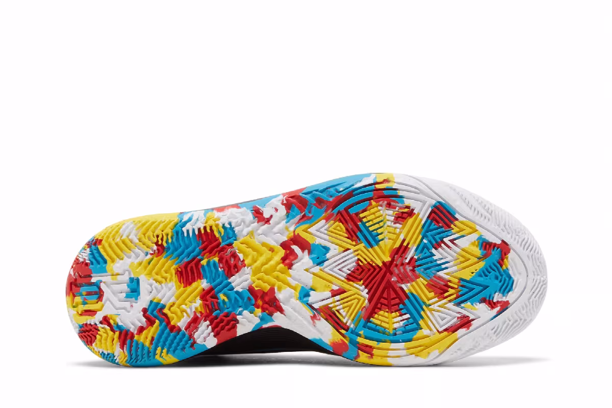 Nike Kyrie Flytrap 6 SE GS Black Multi-Color, view 5