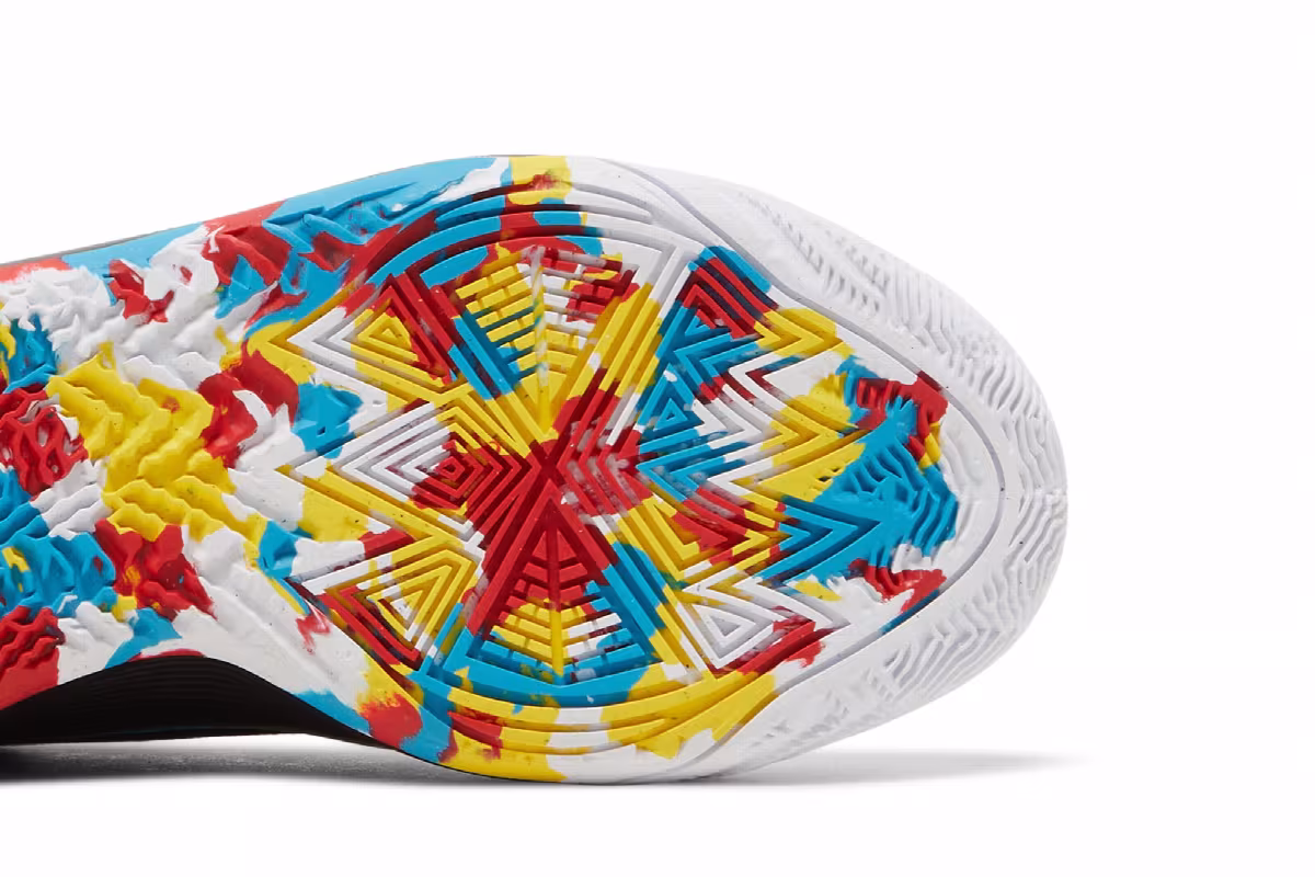 Nike Kyrie Flytrap 6 SE GS Black Multi-Color, view 6