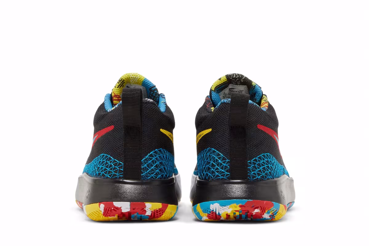 Nike Kyrie Flytrap 6 SE GS Black Multi-Color, view 7