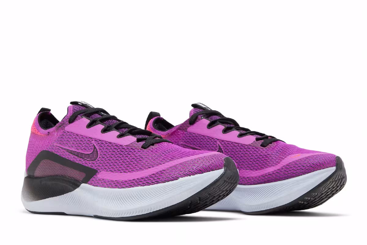 Nike Women's Zoom Fly 4 Hyper Violet, view 9