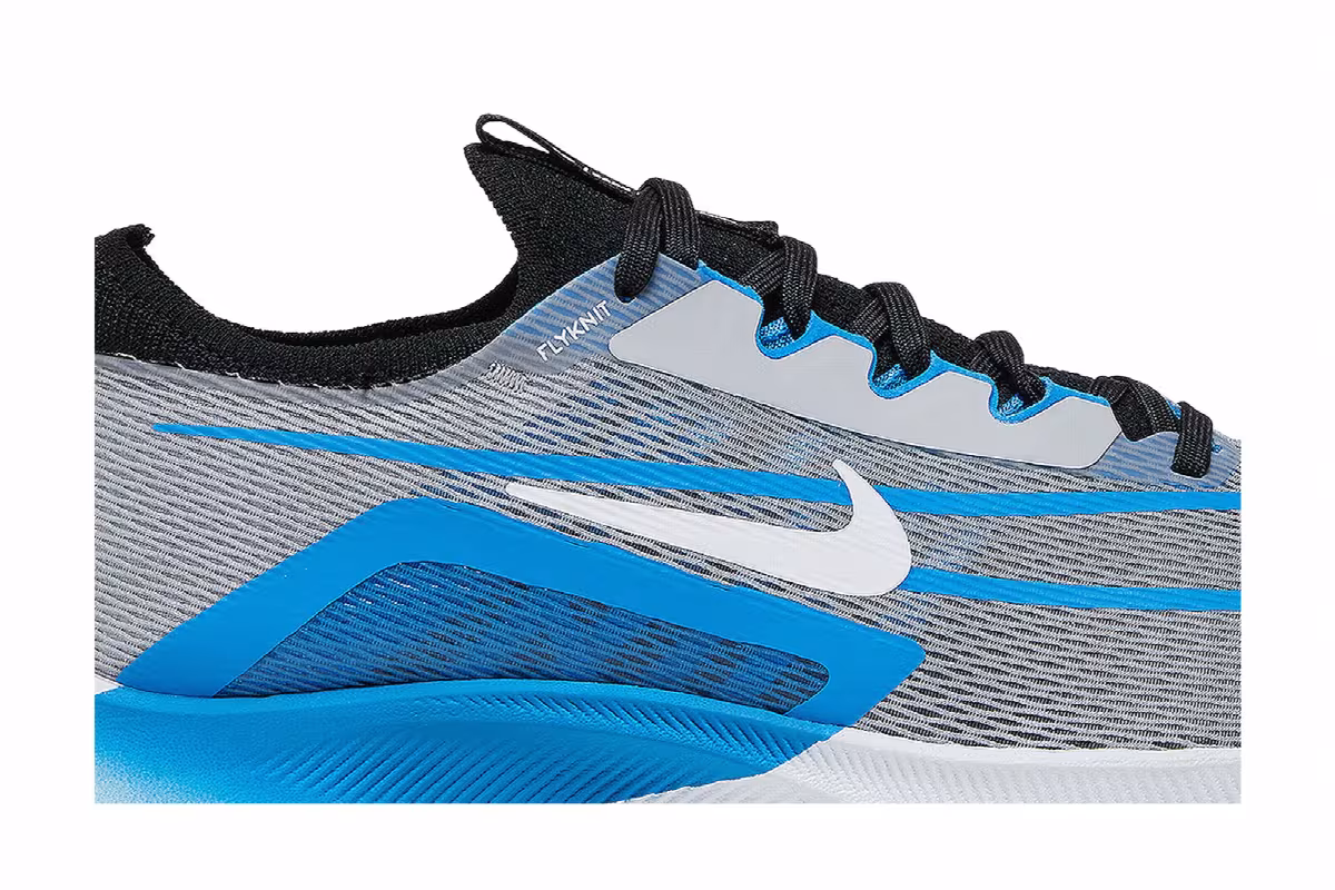 Nike Zoom Fly 4 Wolf Grey Photo Blue, view 3