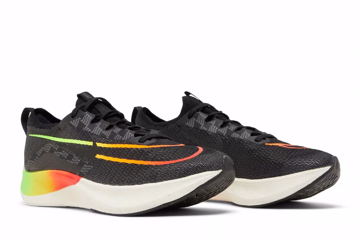 Nike Zoom Fly 4 Black Multi, view 9