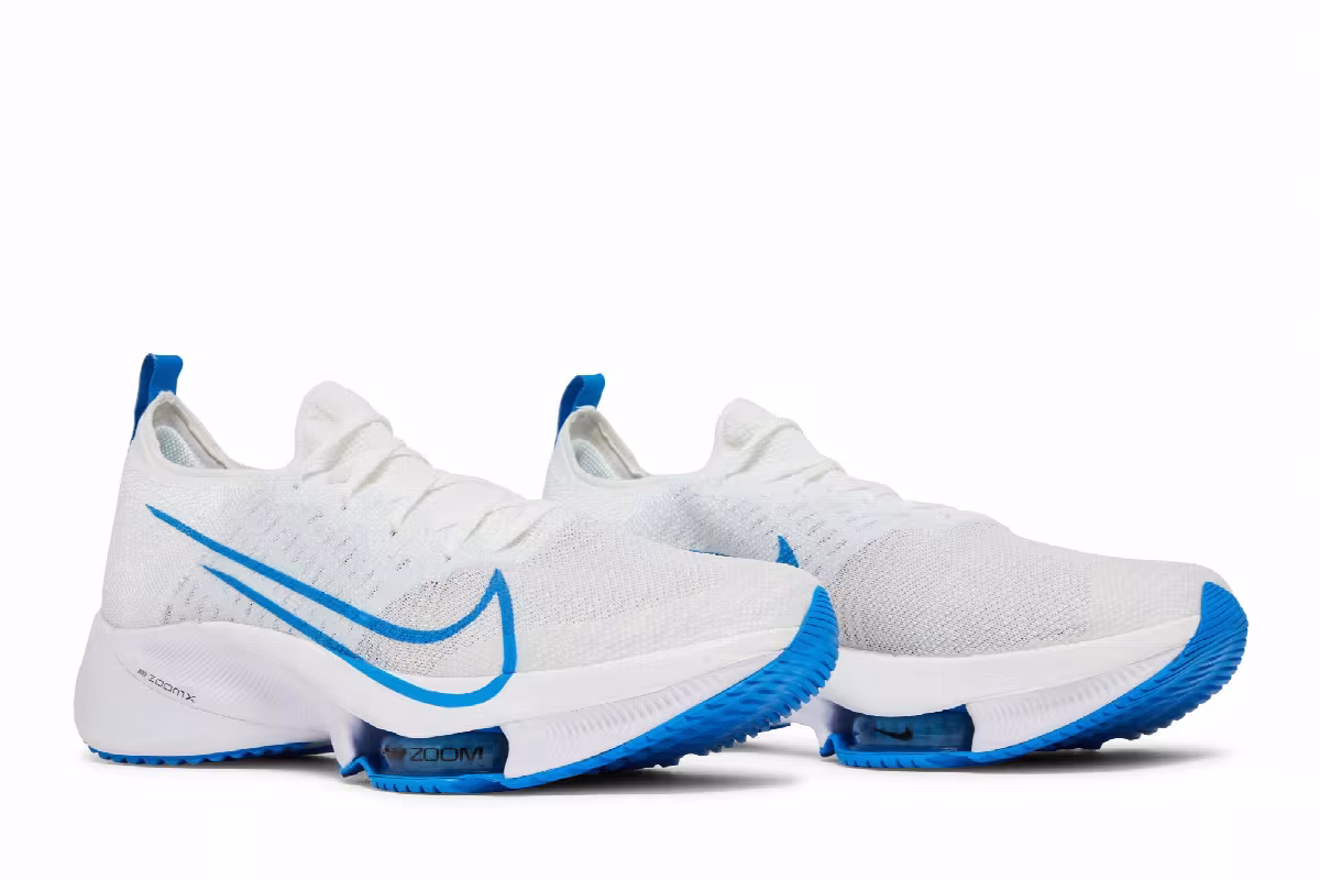 Nike Air Zoom Tempo NEXT% White Photo Blue, view 9