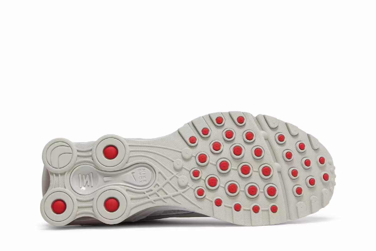 Supreme x Nike Shox Ride 2 White, view 5