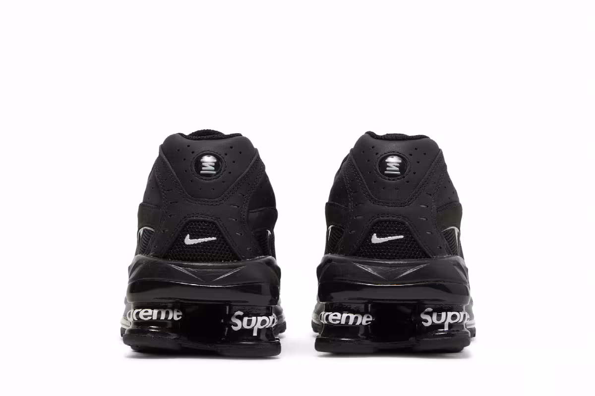 Supreme x Nike Shox Ride 2 Black, view 7