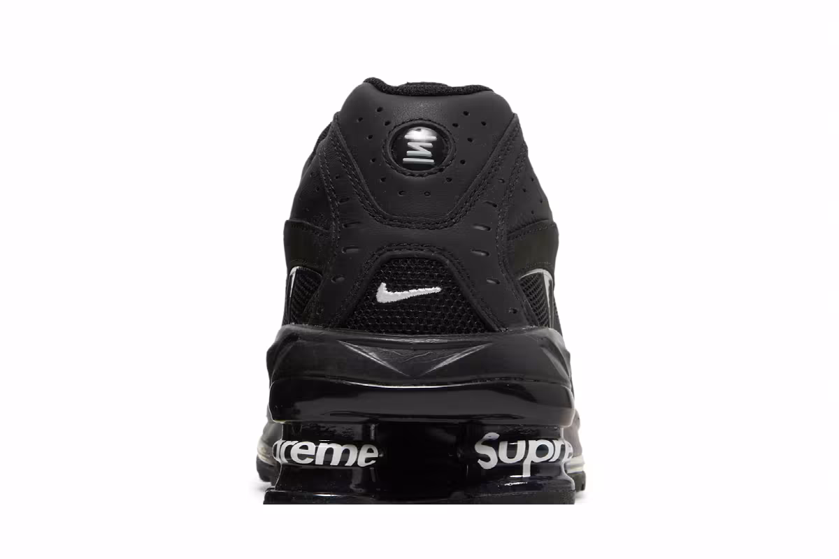 Supreme x Nike Shox Ride 2 Black, view 8
