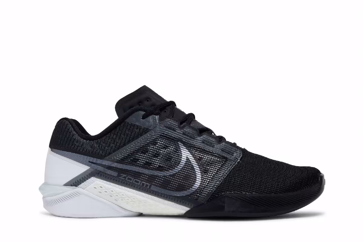 Nike Zoom Metcon Turbo 2 Black Metallic Cool Grey, view 2