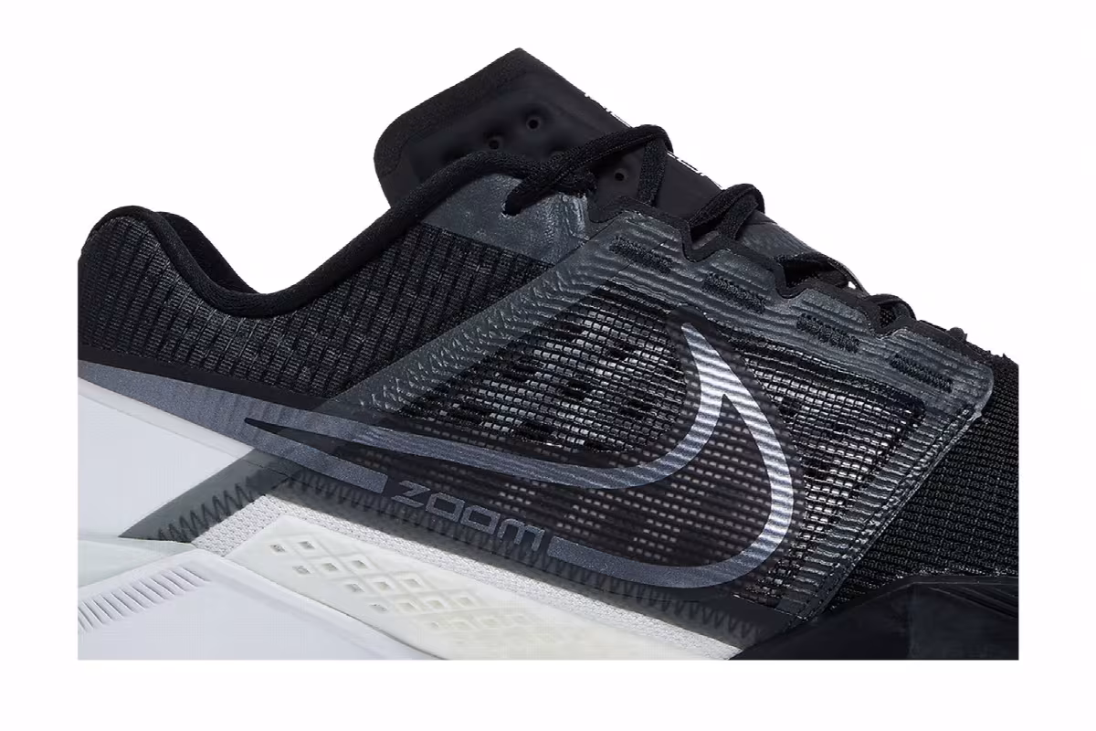 Nike Zoom Metcon Turbo 2 Black Metallic Cool Grey, view 3