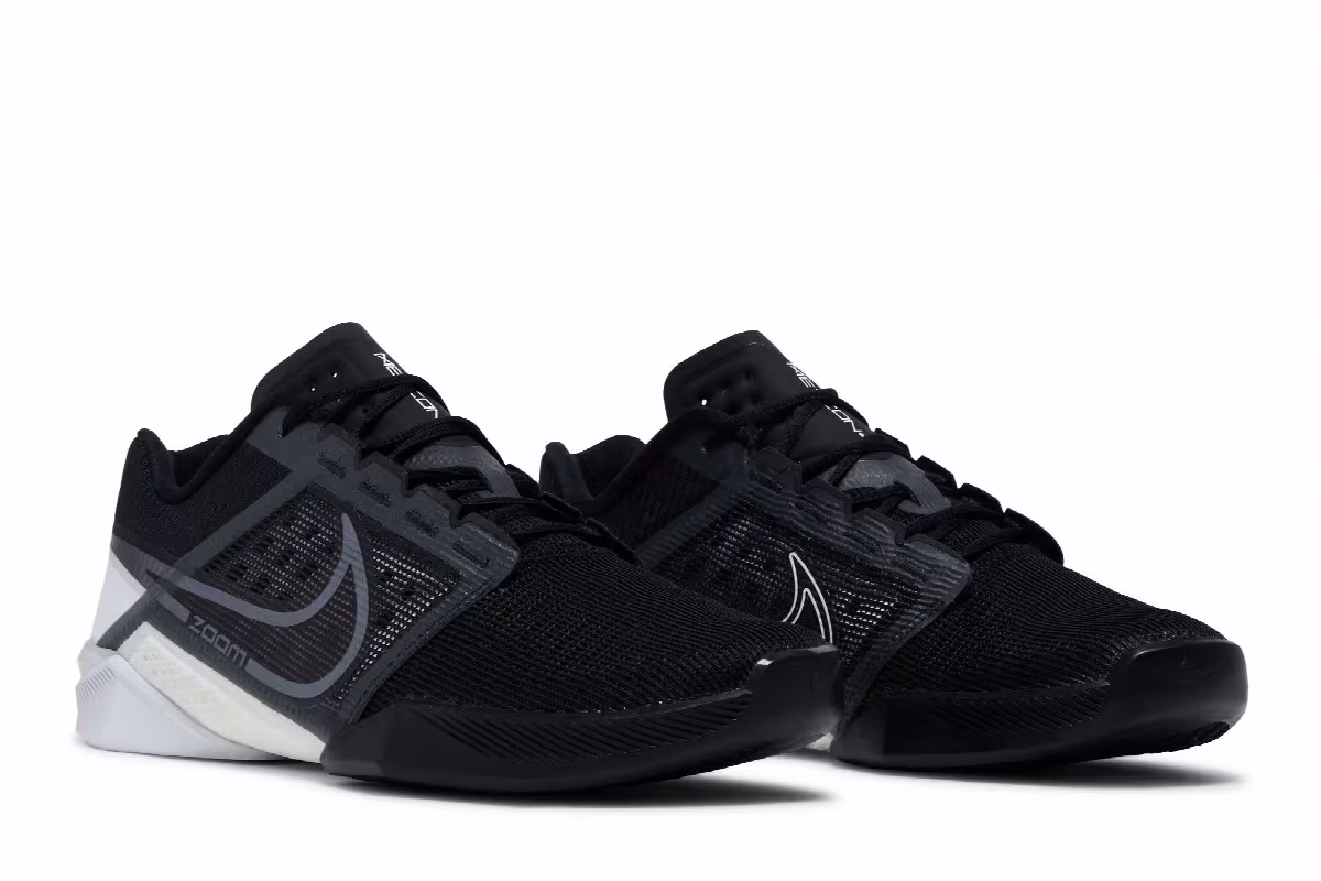Nike Zoom Metcon Turbo 2 Black Metallic Cool Grey, view 9