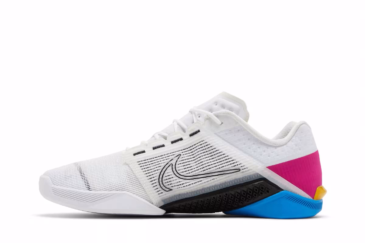 Nike Zoom Metcon Turbo 2 White Photo Blue Pink Prime, view 4
