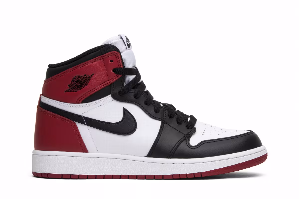 Air Jordan 1 BG Black Toe 2016 2016, view 2
