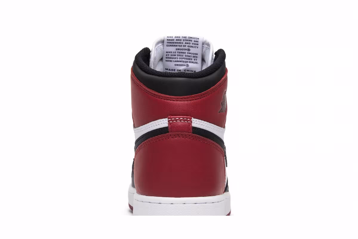 Air Jordan 1 BG Black Toe 2016 2016, view 8