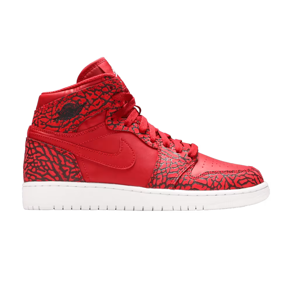 Air Jordan 1 Hi Prem BG Red Elephant
