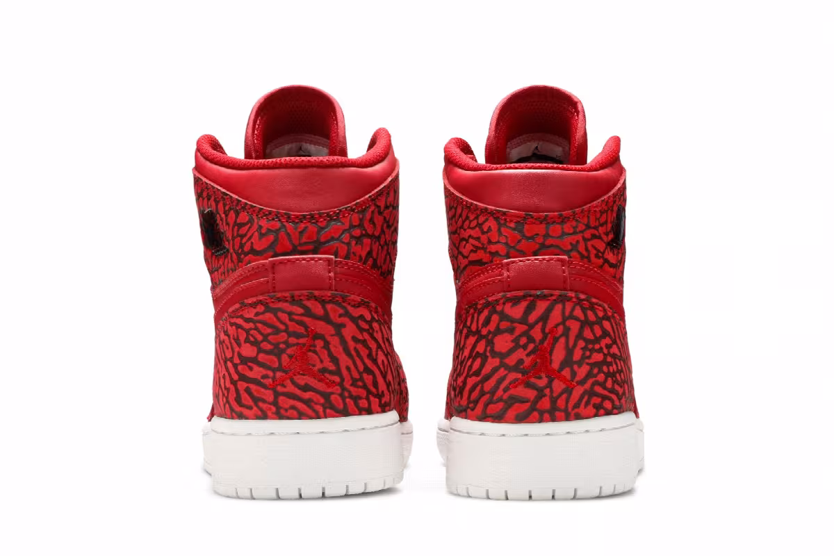 Air Jordan 1 Hi Prem BG Red Elephant, view 7