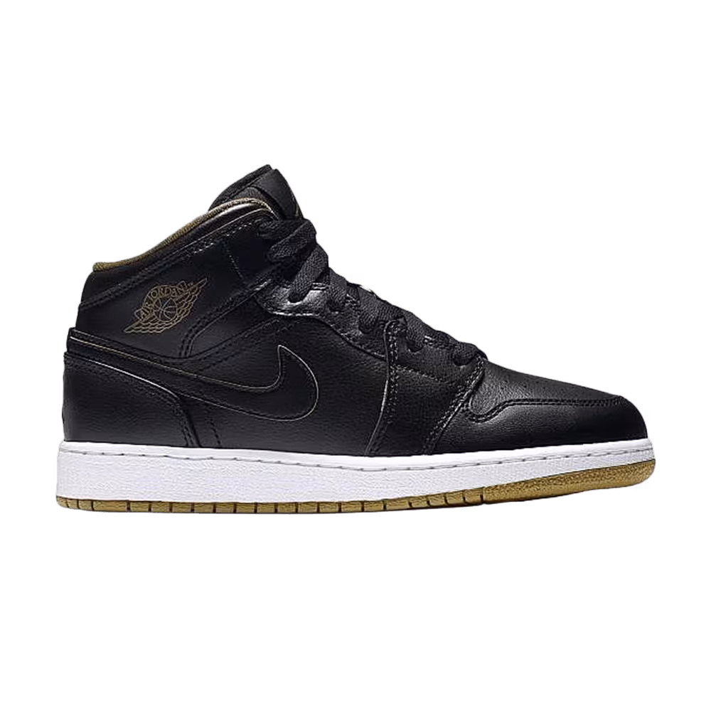 Air Jordan 1 Mid GS Royalty Black