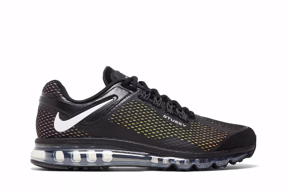 Stussy x Nike Air Max 2013 Black, view 2