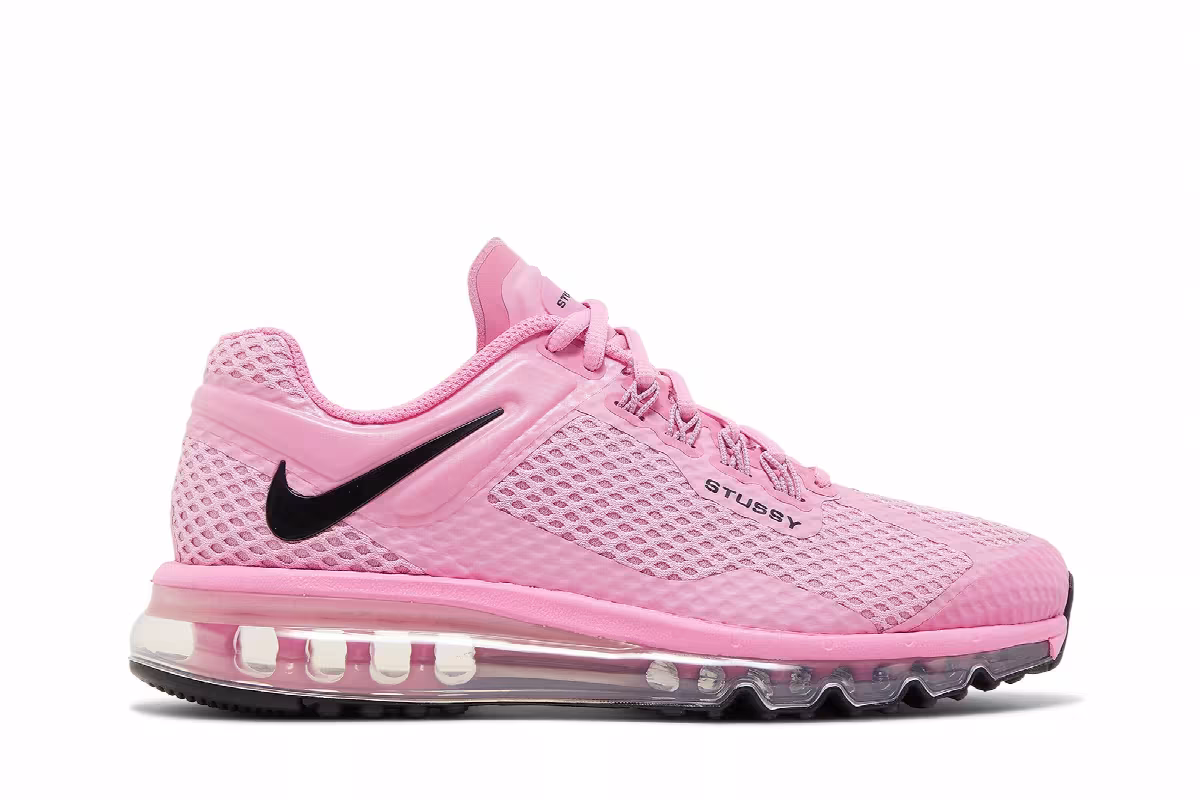 Stussy x Nike Air Max 2013 Pink, view 2