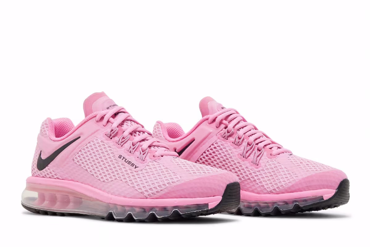 Stussy x Nike Air Max 2013 Pink, view 9