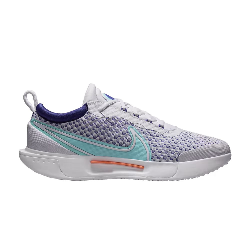 NikeCourt Zoom Pro White Dynamic Turquoise