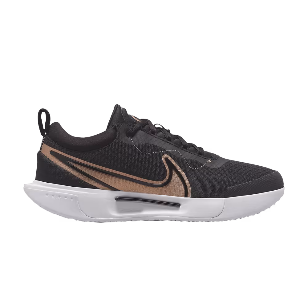 Women's NikeCourt Zoom Pro Black Metallic Red Bronze