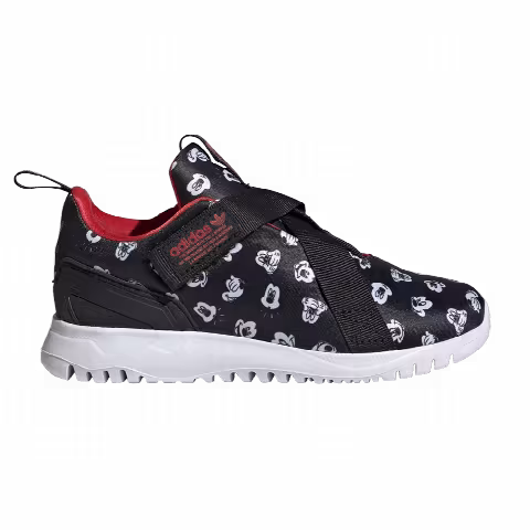 Disney x Nike Flex 2.0 Little Kid 'Allover Cheery Mickey - Black'