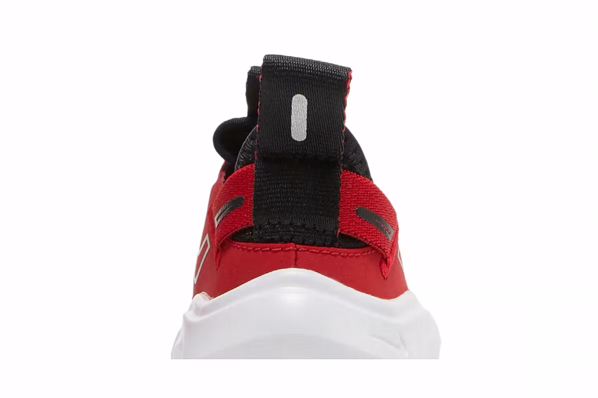 Nike Flex Plus TD University Red Black, view 8