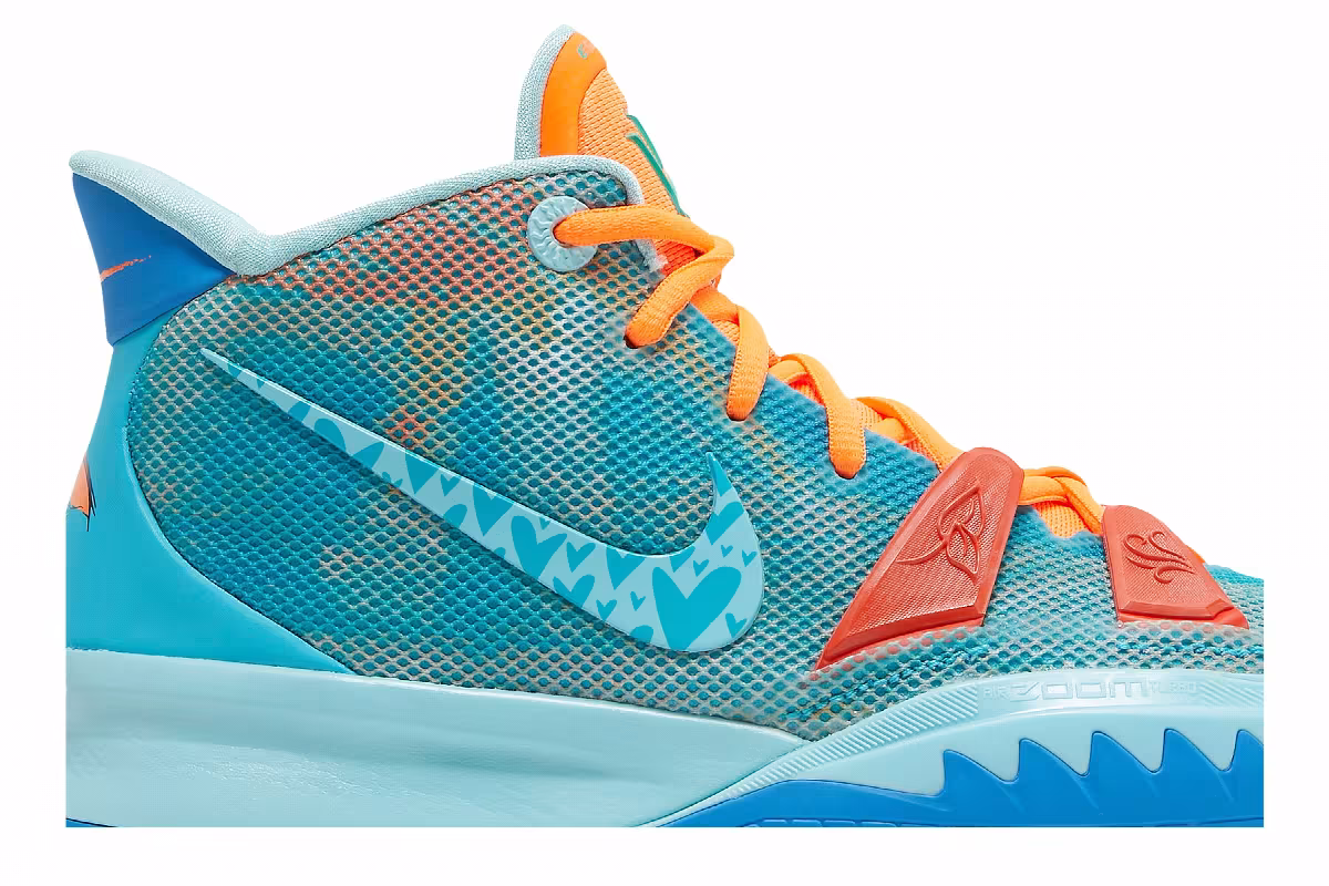 Sneaker Room x Nike Kyrie 7 Fire & Water, view 3