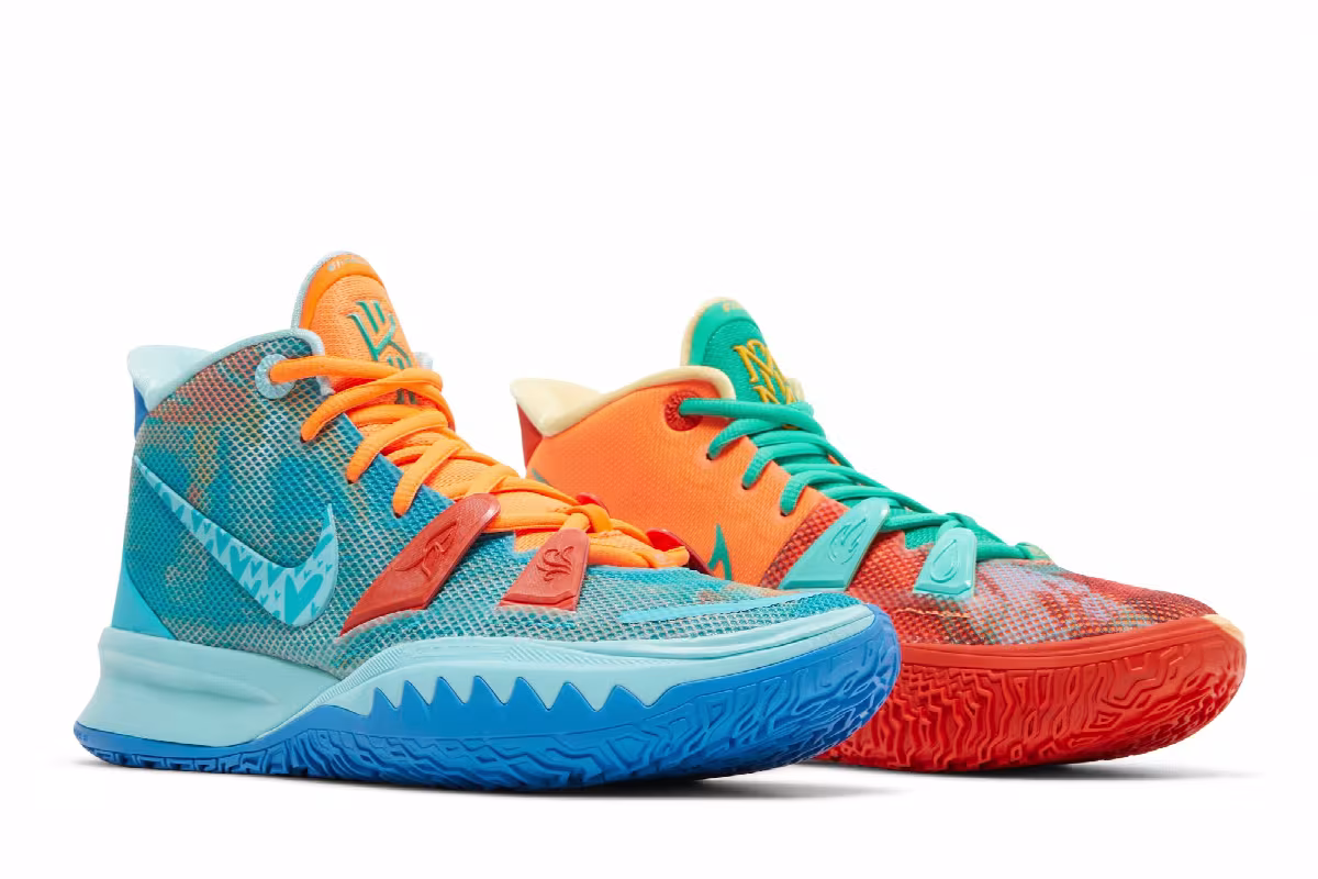 Sneaker Room x Nike Kyrie 7 Fire & Water, view 9