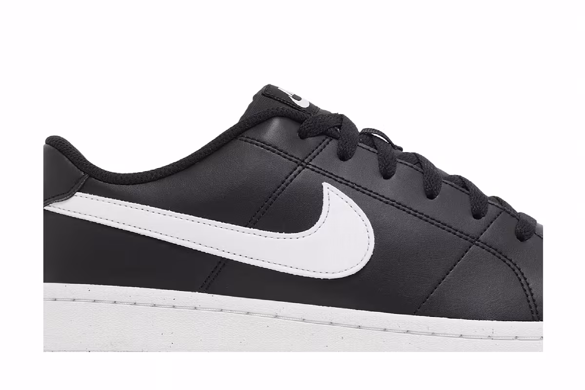 Nike Court Royale 2 Next Nature Black White, view 3