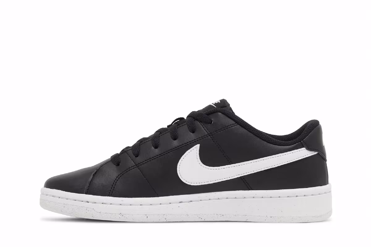 Nike Court Royale 2 Next Nature Black White, view 4