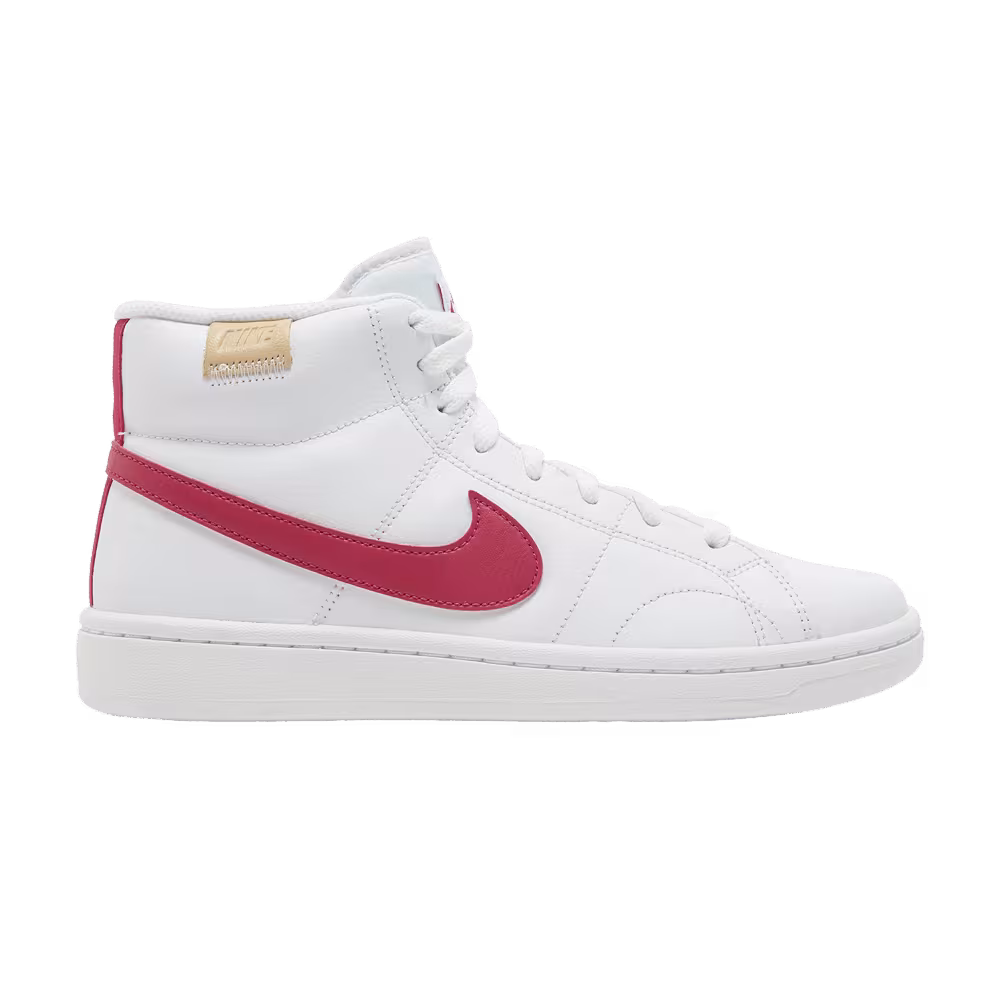 Nike Women's Court Royale 2 Mid White Rush Pink
