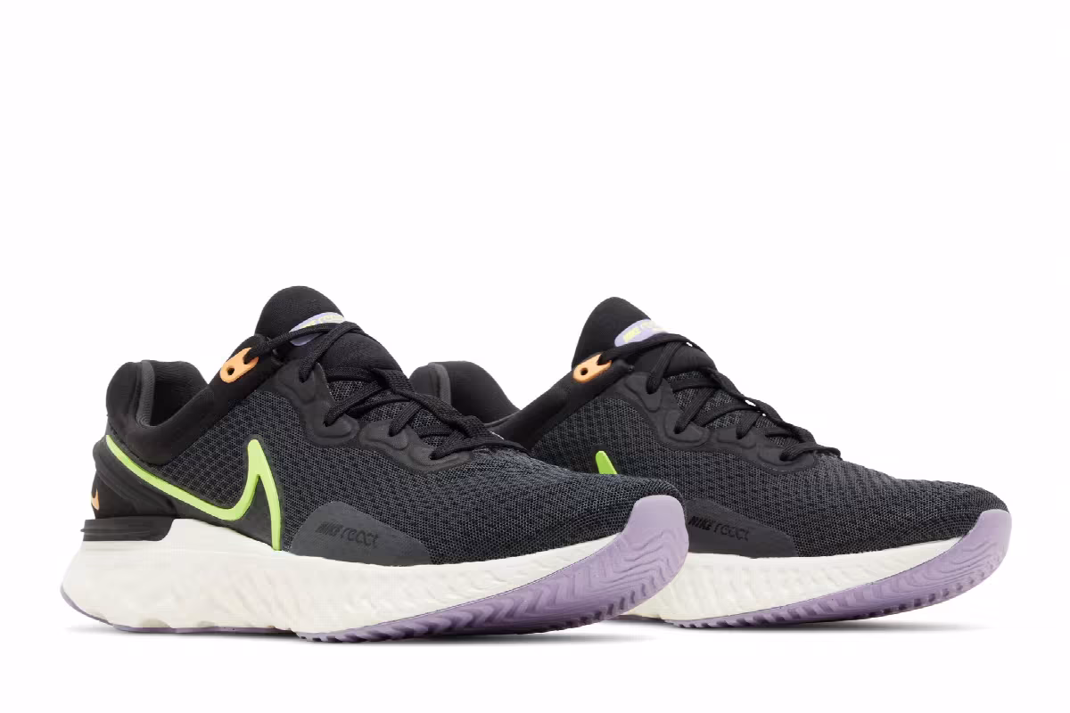 Nike React Miler 3 Anthracite Ghost Green, view 9