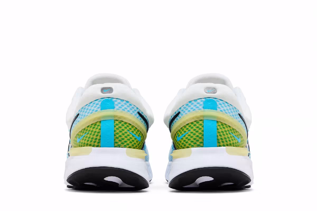 Nike React Miler 3 White Chlorine Blue, view 7
