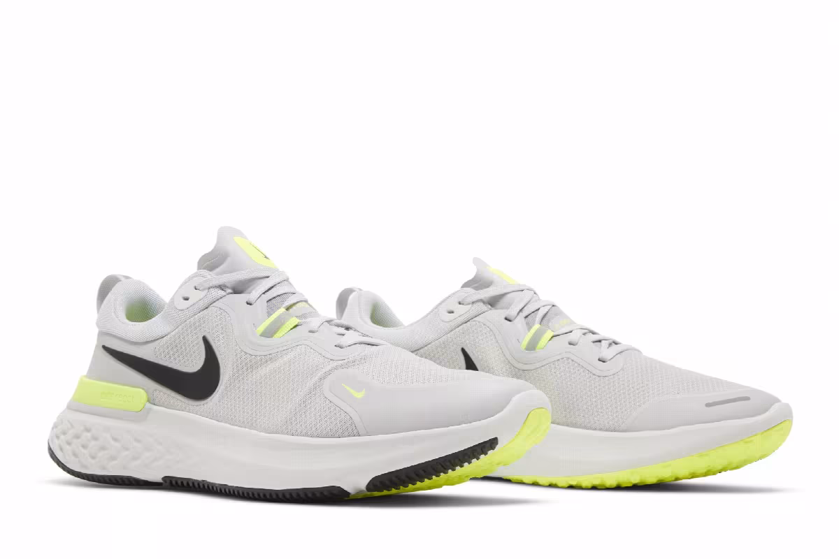 Nike React Miler Grey Fog Volt, view 9