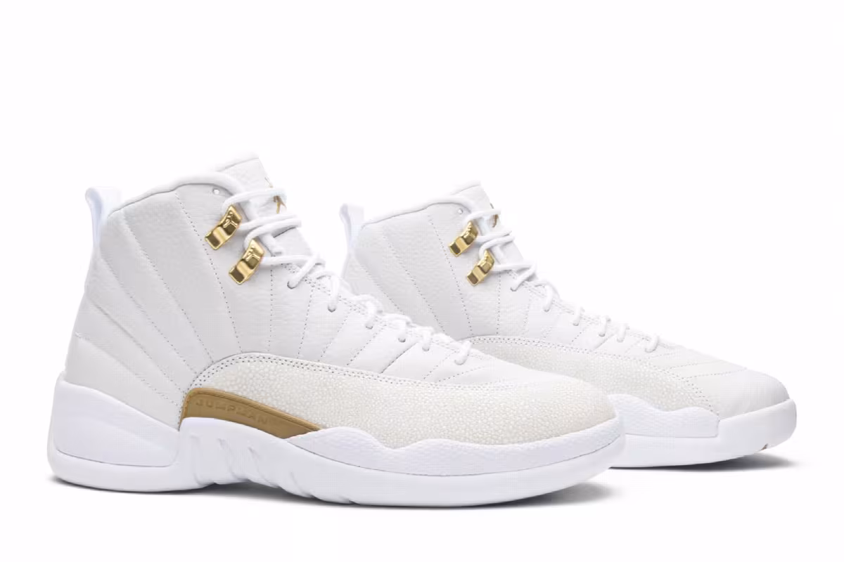 OVO x Air Jordan 12 White, view 9