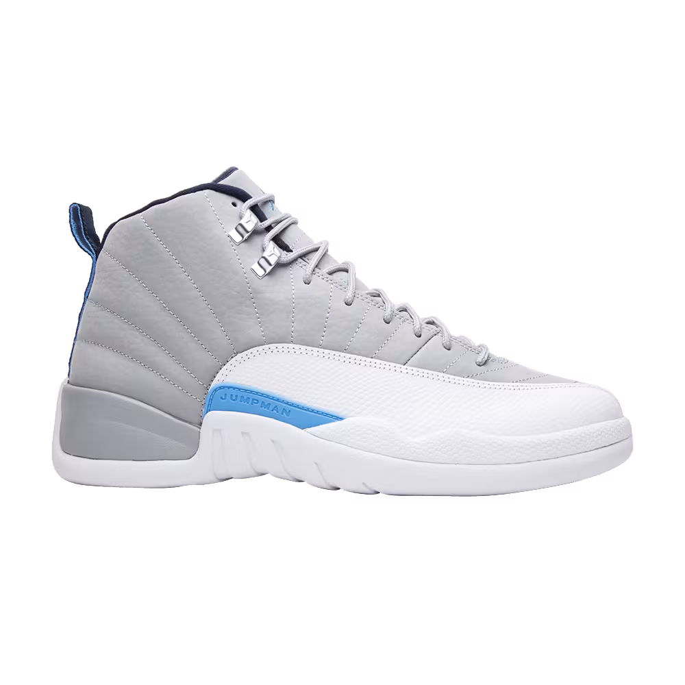 Air Jordan 12 Grey University Blue
