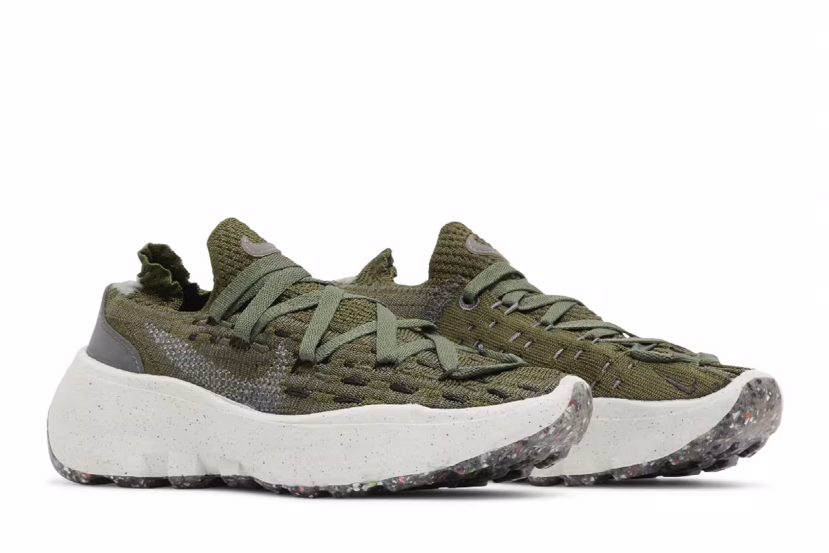 Nike Women's Space Hippie 04 Rough Green, view 9
