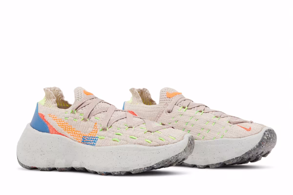 Nike Women's Space Hippie 04 Cave Stone, view 9