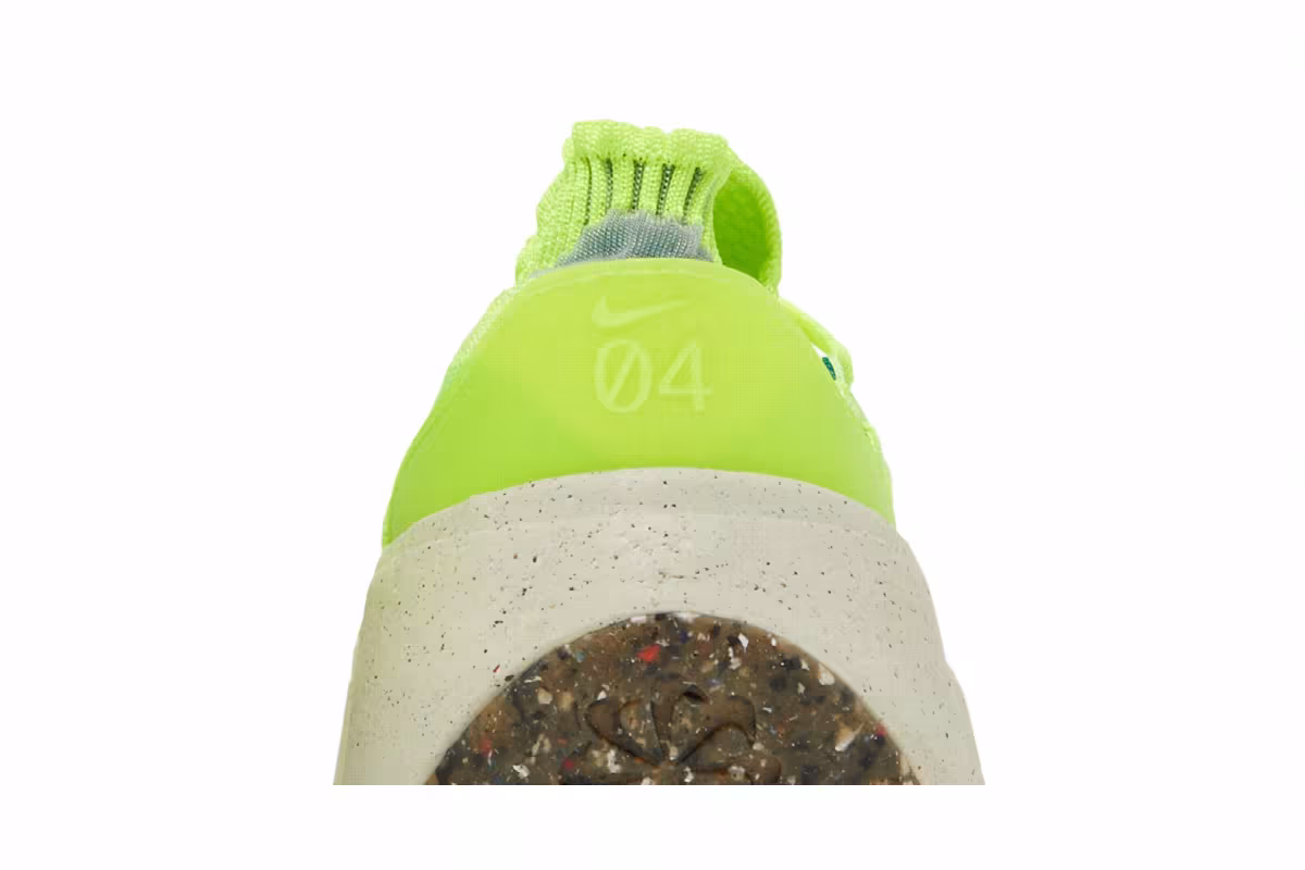 Nike Women's Space Hippie 04 Light Lemon Twist, view 8
