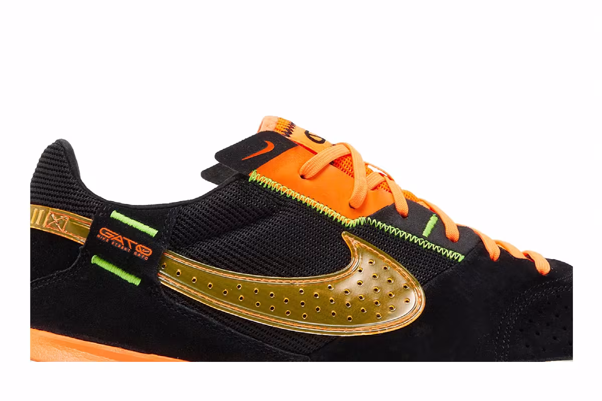 Nike Streetgato Black Total Orange, view 3