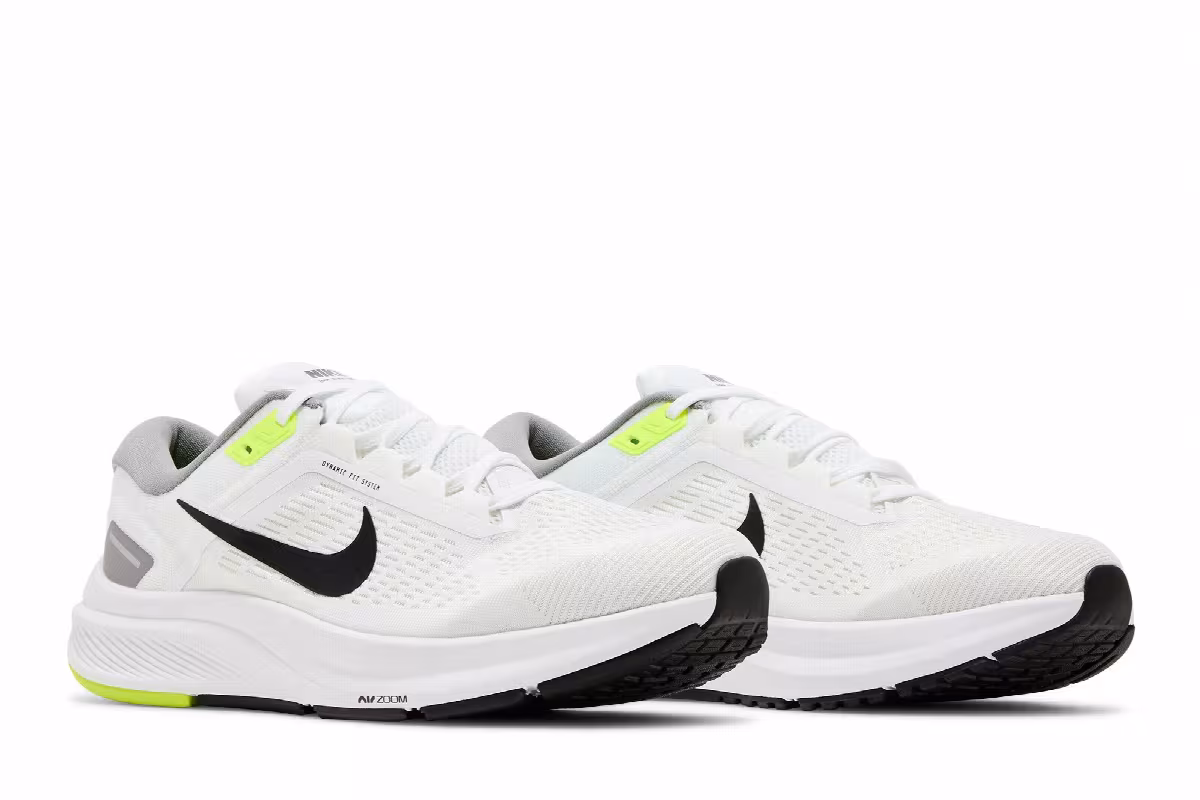 Nike Air Zoom Structure 24 White Pure Platinum, view 9