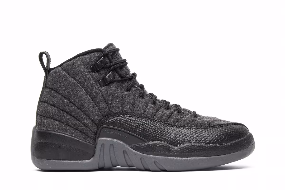 Air Jordan 12 GS Wool, view 2