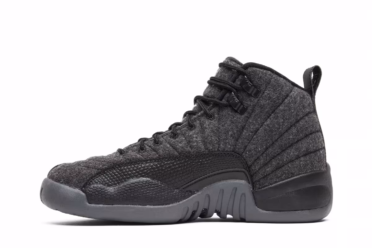 Air Jordan 12 GS Wool, view 4
