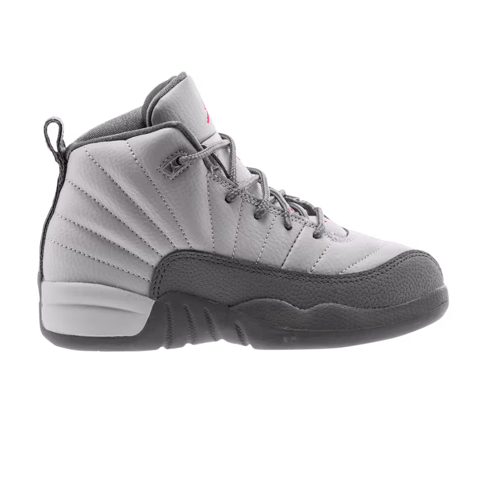 Air Jordan 12 PS Wolf Grey Vivid Pink