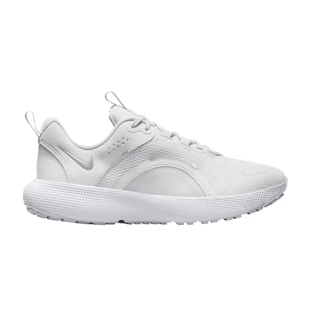 Nike Women's React Escape Run 2 White Metallic Silver