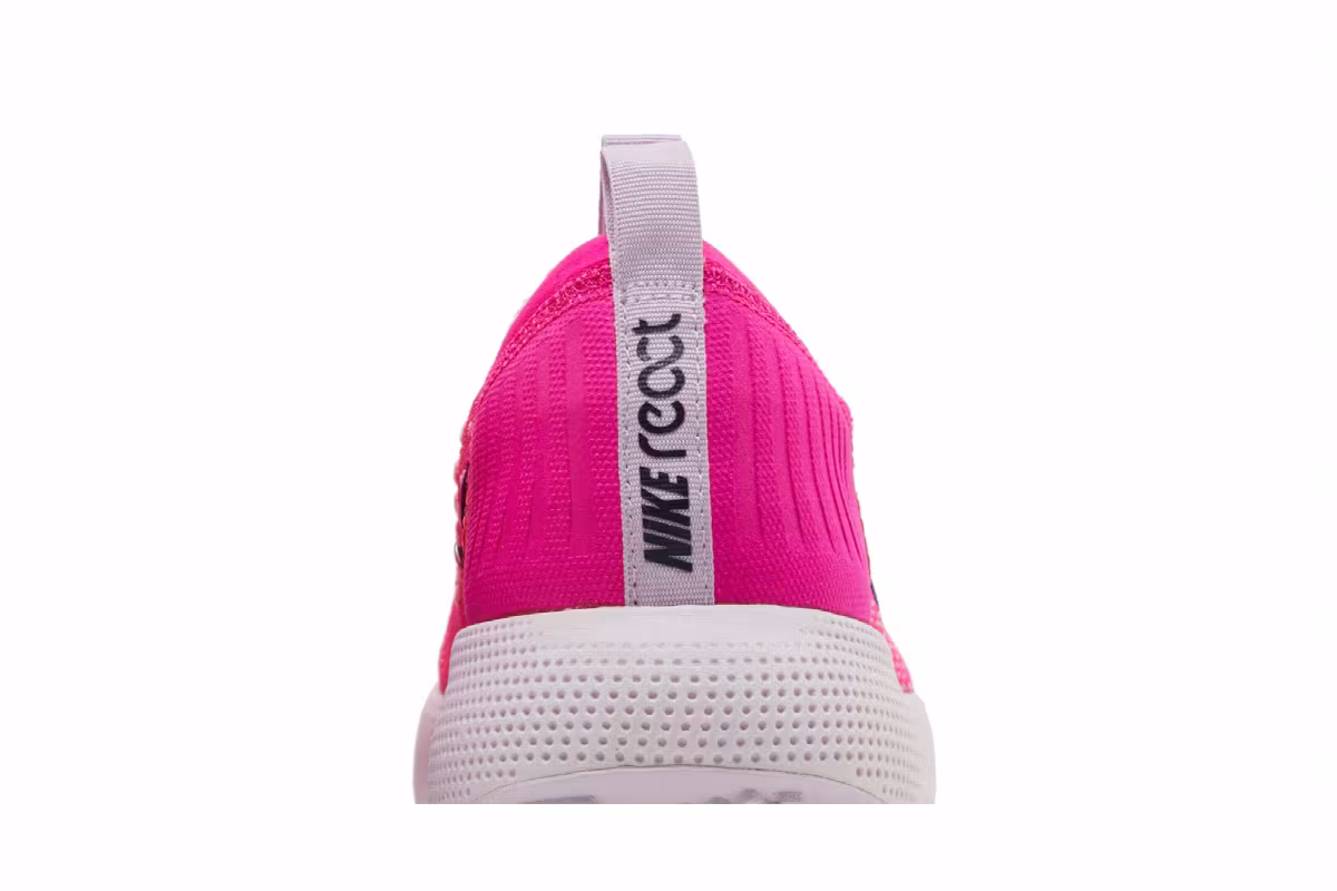 Nike Women's React Escape Run Flyknit Pink Prime, view 8