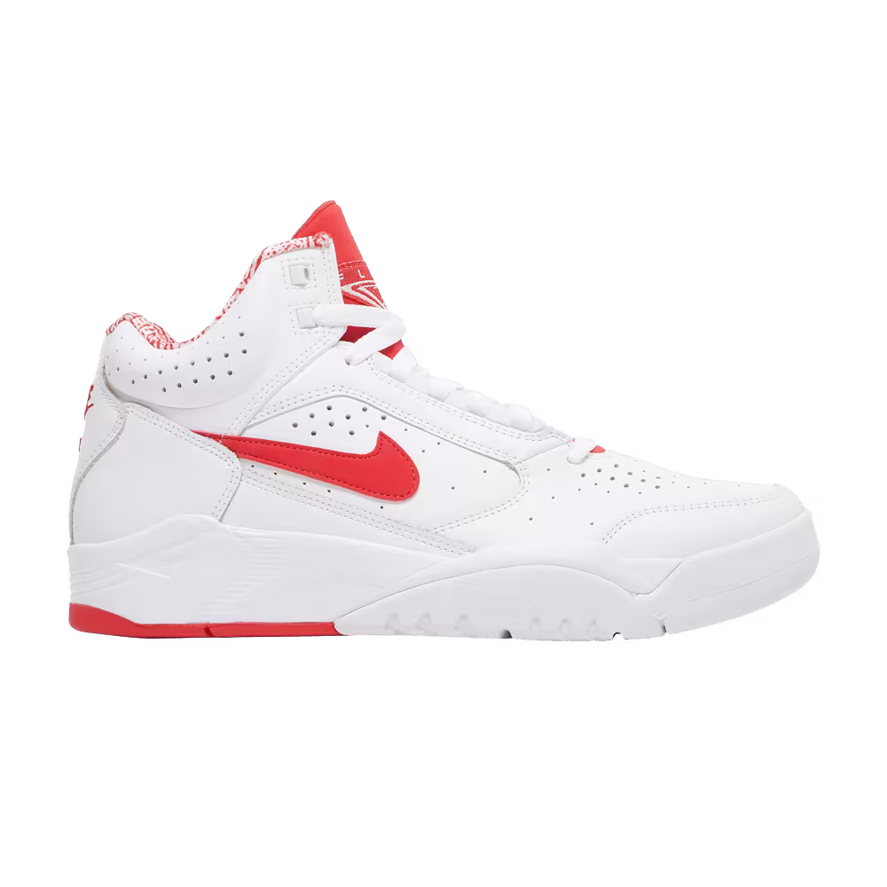 Nike Air Flight Lite Mid White University Red